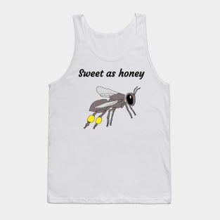 Sweet as sugarbag bee honey! Tank Top